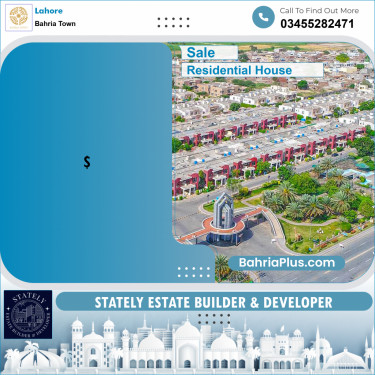Residential House for Sale in Bahria Town, Lahore - (BP-243287)