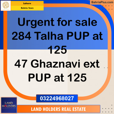 10 Marla Residential Plot for Sale in Bahria Town, Lahore - (BP-243676)