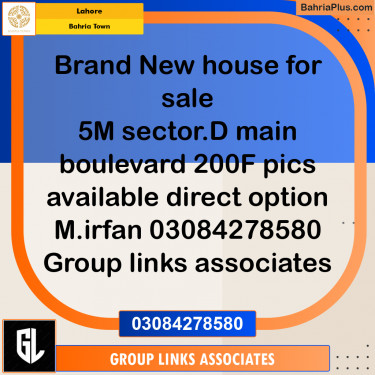 Residential House for Sale in Bahria Town, Lahore - (BP-243860)