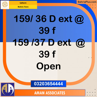 Residential Plot for Sale in Bahria Town, Lahore - (BP-243972)