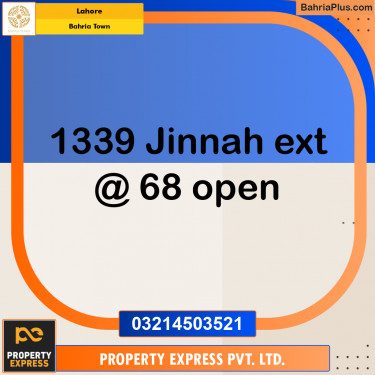 Residential Plot for Sale in Bahria Town, Lahore - (BP-244680)