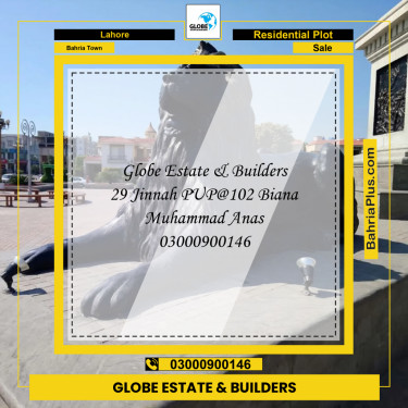 Residential Plot for Sale in Bahria Town, Lahore - (BP-244696)