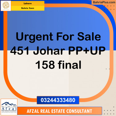 Residential Plot for Sale in Bahria Town, Lahore - (BP-244795)