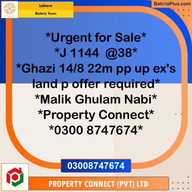 Residential Plot for Sale in Bahria Town, Lahore - (BP-244944)