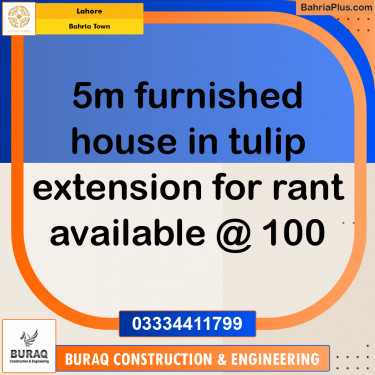 Residential House for Rent in Bahria Town, Lahore - (BP-245446)