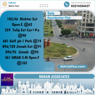 5 Marla Residential Plot for Sale in Bahria Town, Lahore - (BP-246057)