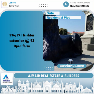Residential Plot for Sale in Bahria Town, Lahore - (BP-246591)
