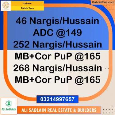 Residential Plot for Sale in Bahria Town, Lahore - (BP-246648)