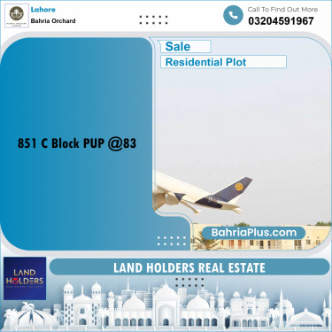 Residential Plot for Sale in Bahria Orchard, Lahore - (BP-246840)