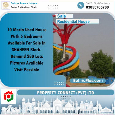 10 Marla Residential House for Sale in Sector B - Shaheen Block -  Bahria Town, Lahore - (BP-246919)