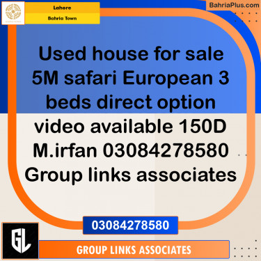 Residential House for Sale in Bahria Town, Lahore - (BP-247342)