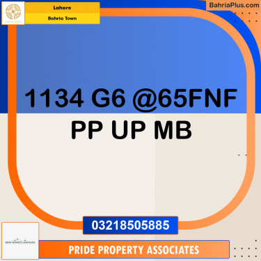 Residential Plot for Sale in Bahria Town, Lahore - (BP-247691)