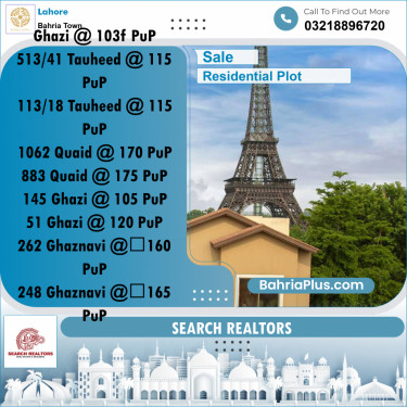 10 Marla Residential Plot for Sale in Bahria Town, Lahore - (BP-248356)