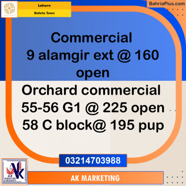 Residential Plot for Sale in Bahria Town, Lahore - (BP-248499)