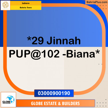 Residential Plot for Sale in Bahria Town, Lahore - (BP-248616)