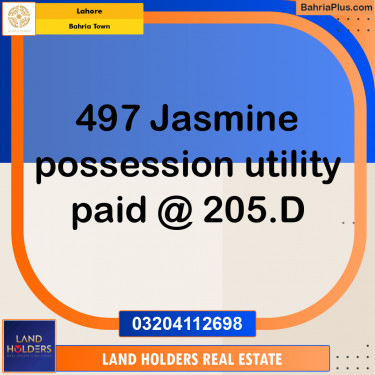 10 Marla Residential Plot for Sale in Bahria Town, Lahore - (BP-249352)