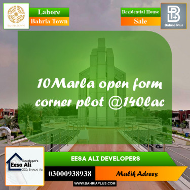 Residential House for Sale in Bahria Town, Lahore - (BP-249731)