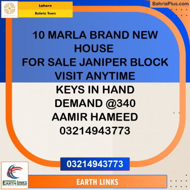 Residential House for Sale in Bahria Town, Lahore - (BP-250101)