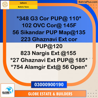 Residential Plot for Sale in Bahria Town, Lahore - (BP-250410)