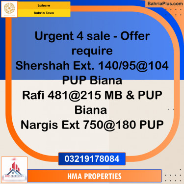 10 Marla Residential Plot for Sale in Bahria Town, Lahore - (BP-250530)