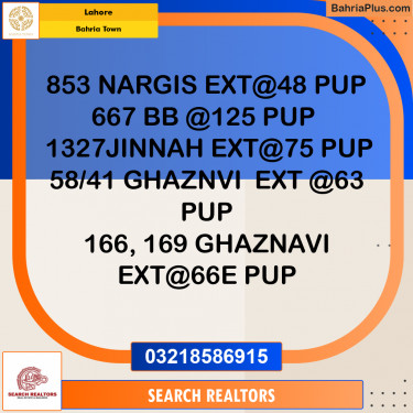 Residential Plot for Sale in Bahria Town, Lahore - (BP-250706)