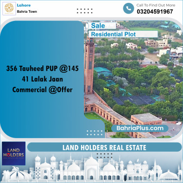 Residential Plot for Sale in Bahria Town, Lahore - (BP-251272)