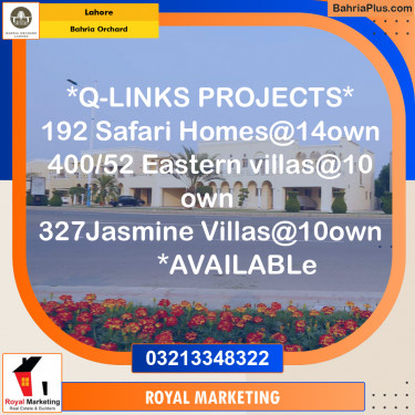 Residential House for Sale in Bahria Orchard, Lahore - (BP-252498)