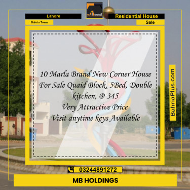 Residential House for Sale in Bahria Town, Lahore - (BP-253066)