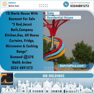 Residential House for Sale in Bahria Town, Lahore - (BP-253086)