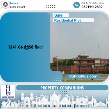 Residential Plot for Sale in Bahria Orchard, Lahore - (BP-253088)