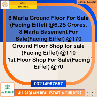 Residential Plot for Sale in Bahria Town, Lahore - (BP-253118)