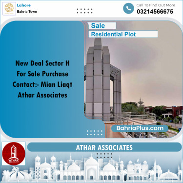 5 Marla Residential Plot for Sale in Bahria Town, Lahore - (BP-253844)