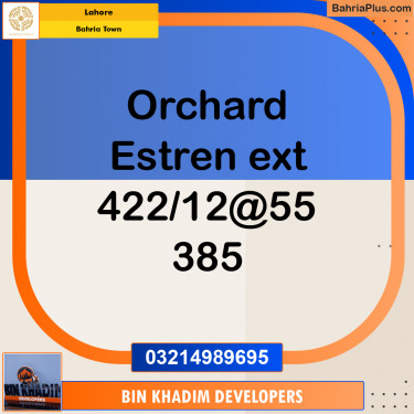 Residential Plot for Sale in Bahria Town, Lahore - (BP-254643)