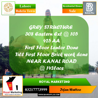 Residential House for Sale in Bahria Town, Lahore - (BP-255259)