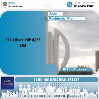 Residential Plot for Sale in Bahria Orchard, Lahore - (BP-255363)
