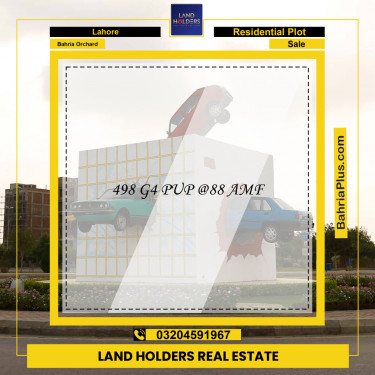 Residential Plot for Sale in Bahria Orchard, Lahore - (BP-255365)