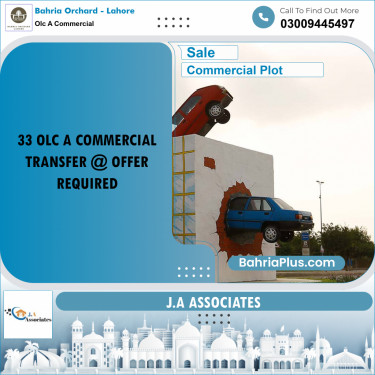5 Marla Commercial Plot for Sale in OLC A Commercial -  Bahria Orchard, Lahore - (BP-256426)