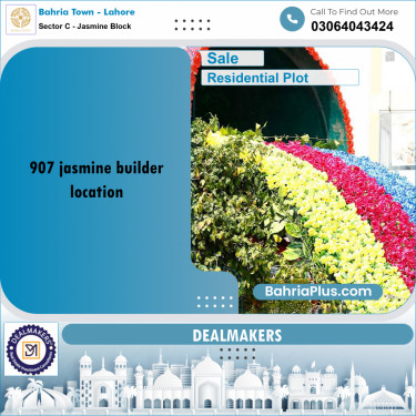 10 Marla Residential Plot for Sale in Sector C - Jasmine Block -  Bahria Town, Lahore - (BP-256679)