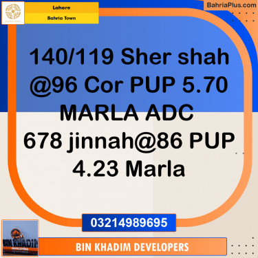 Residential Plot for Sale in Bahria Town, Lahore - (BP-256710)