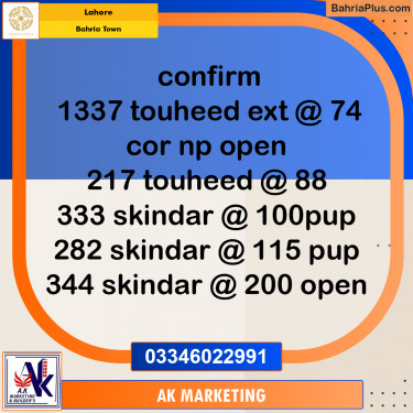 10 Marla Residential Plot for Sale in Bahria Town, Lahore - (BP-256903)