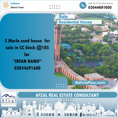 Residential House for Sale in Bahria Town, Lahore - (BP-257072)