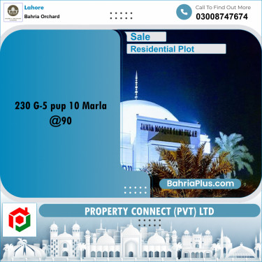Residential Plot for Sale in Bahria Orchard, Lahore - (BP-257511)