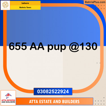 Residential Plot for Sale in Bahria Town, Lahore - (BP-257567)