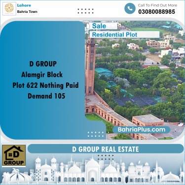 Residential Plot for Sale in Bahria Town, Lahore - (BP-257805)