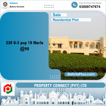Residential Plot for Sale in Bahria Orchard, Lahore - (BP-258331)