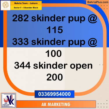 10 Marla Residential Plot for Sale in Sector F - Sikander Block -  Bahria Town, Lahore - (BP-258907)