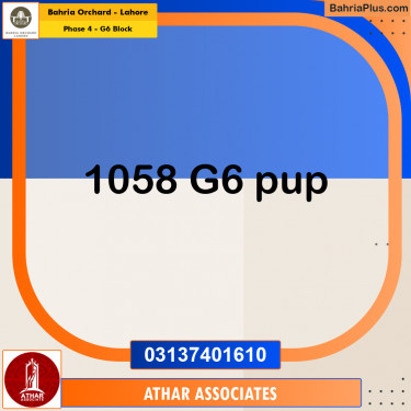 10 Marla Residential Plot for Sale in Phase 4 - G6 Block -  Bahria Orchard, Lahore - (BP-259501)