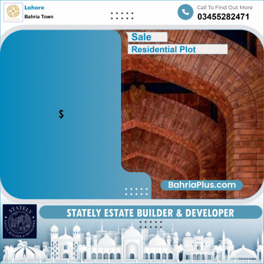 Residential Plot for Sale in Bahria Town, Lahore - (BP-259769)