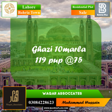 Residential Plot for Sale in Bahria Town, Lahore - (BP-259970)