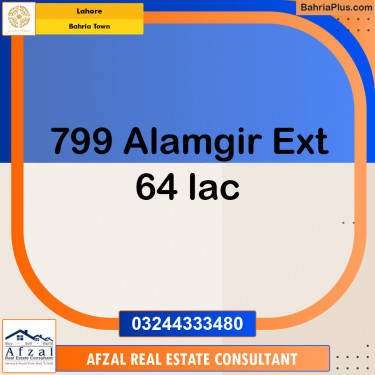 Residential Plot for Sale in Bahria Town, Lahore - (BP-260064)